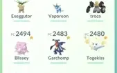 Conta pokemon level 36