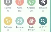 Conta pokemon level 36