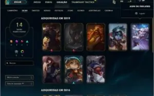CONTA LOL D3 SOLOQ/ D4 FLEX