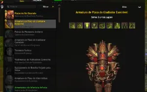 Conta WoW Warrior com CM MoP, Set elite legion, Mage Tower