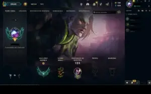 Conta de lol platina 2