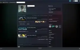 Conta Steam com CSGO PRIME (patente AK) e vários jogos