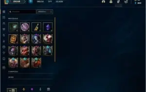 CONTA LOL OURO 2, 70 CHAMPIONS, 20 SKINS