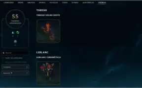 Conta com todas Skins da Loja - 924 SKINS