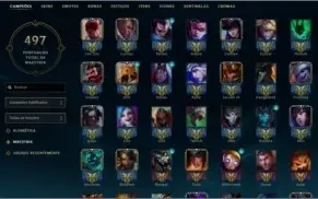 Conta de LOL - 134 Skins & Platina ll
