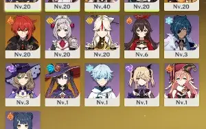 Conta parada de Genshin com Itto
