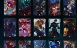 CONTA PLATINA 2- 370 SKINS INCLUINDO RARAS