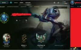 Conta LoL Platina Todos Campeões 146 SKINS