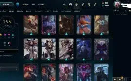 Conta LoL LVL 272 - Gold IV - Todos Campeões -  155 Skins
