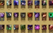 Conta LOL Ouro 5 - 109 skins