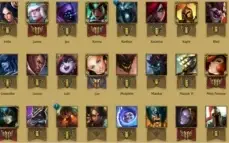 Conta LOL Ouro 5 - 109 skins