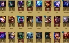 Conta LOL Ouro 5 - 109 skins