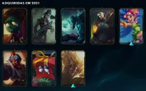 Ultimo elo:diamante 4, nível 85, 34 skins e 9 cromas!!