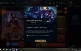 Conta Diamante 2 lol 64% Win rate