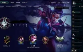 Conta League Of Legends/prata 1/ 115 Champ/ 90 Skins