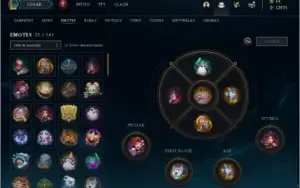 CONTA LEAGUE OF LEGENDS FULL