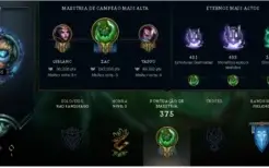 CONTA LEAGUE OF LEGENDS FULL