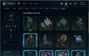 CONTA LEAGUE OF LEGENDS FULL