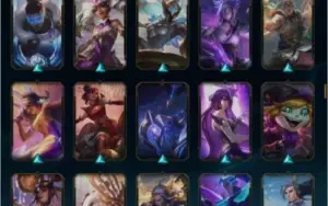Conta com skins prestigios