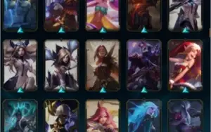 Conta com skins prestigios