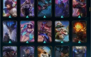 Conta com skins prestigios