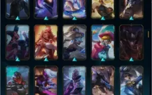 Conta com skins prestigios