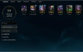 Conta LOL Smurf Lv30