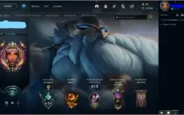 conta de lol Platina 201 skins
