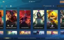 Conta de wild rift com várias lendárias