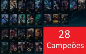 Conta League of Legends - 2021 com 15 skins, 28 campeões