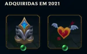 Conta League of Legends - 2021 com 15 skins, 28 campeões