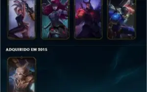 Conta Lol Diamante V, 89 Champs, 17 Skins