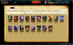 PROMOÇÃO - CONTA DE LOL 18 Campeões /Com Espólios ,GOLD 2