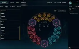 Conta League of Legends Ouro 3 + 163 skins + Muito Icones
