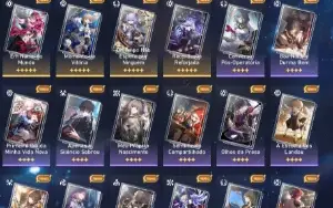 Conta Honkai Com 42 Personagens