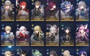 Conta Honkai Com 42 Personagens