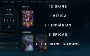 Conta lol Unranked barato Lvl 80+