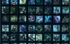 CONTA C/ 134 CHAMP + 56 SKIN + 10 GEMAS + 72 SKIN NO ESPOLIO