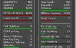 Ek lvl 119 skill 102/95 + ED lvl 85 ml 62 com 95 dias vouche