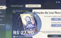 Conta Reroll Alhaitham C1 + Bis Benção ativa 