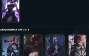 CONTA LOL COM KAYLE JUIZA, 119 CHAMPS, 25 SKINS