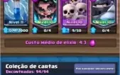 Conta Clash Royale lv 12 Todas as cartas e 40 mil de ouro