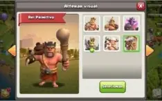 Clash of clans cv13 full com todas as skin
