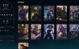 Conta Riot Lol Ex Mestre Solo Duo 277 Skins Todos Campeões