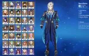 Genshin Ar60 - 70 Personagens (39 Lvl 90)