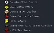 conta da steam pra sair hoje