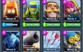 Conta Clash Royale nível 9 - 5 lendárias level 1