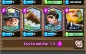 Conta Clash Royale nível 9 - 5 lendárias level 1