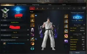 Lost ark Conta high item level striker full build