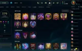 Vendo Conta Lol Platina 1 200+Skins Único Dono